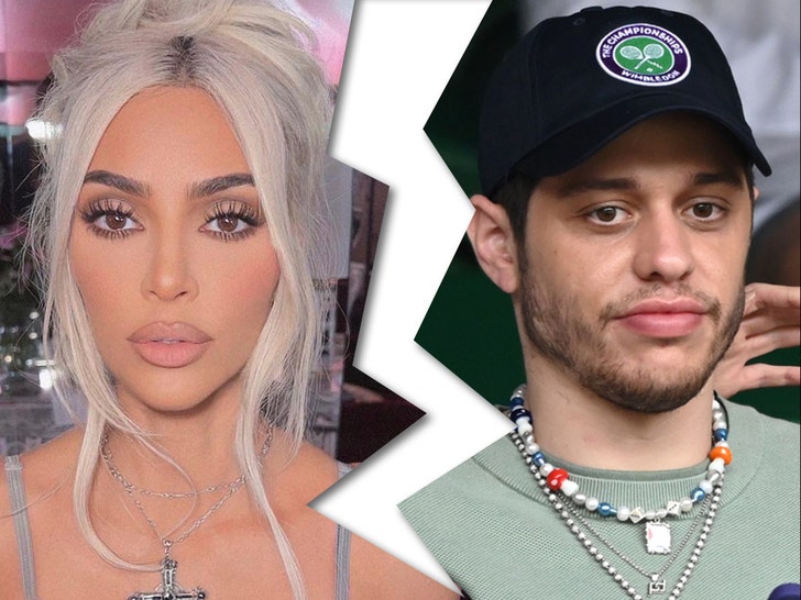 Kim Kardashian and Pete Davidson